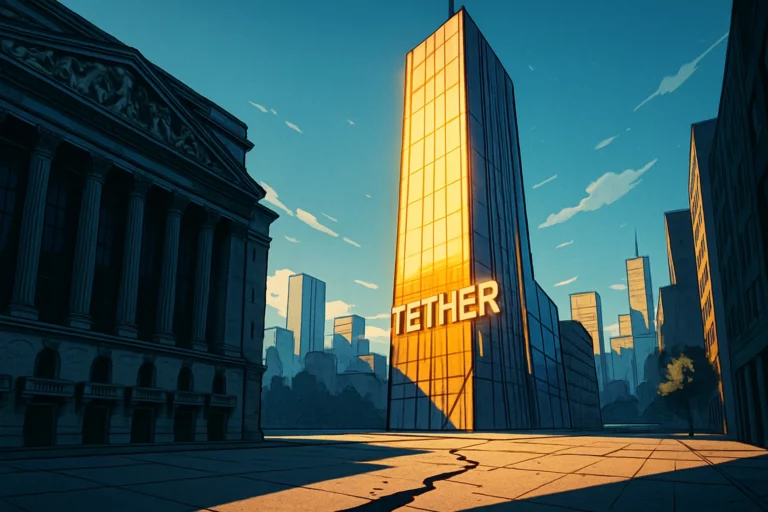 彭博：Tether 拟募资 200 亿美元并考虑「股票代币化」，叫停股东抛售护盘 5000 亿美元估值
